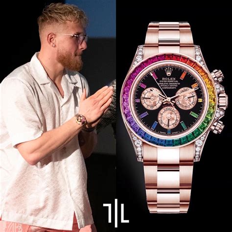 jake paul buys rolex|Jake Paul honours promise to gift reporter with a new Rolex watch.